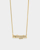 Raising Hell Women's 18" Babygirl Pendant Gold