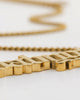 Raising Hell Women's 18" Babygirl Pendant Gold
