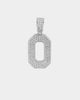 Saint Morta Men's Iced College Pendant Iced White Gold