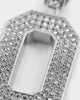 Saint Morta Men's Iced College Pendant Iced White Gold