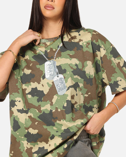 Culture Kings X WWE John Cena You Can't See Me T-Shirt Camo
