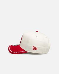 New Era Los Angeles Dodgers 'Royal Flush' 9FORTY A-Frame Snapback White/Red