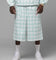 Loiter Ultra Hybrid Shorts Green Plaid
