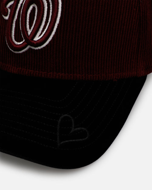 New Era Washington Nationals 'Certified Lover 2.0' 9FORTY A-Frame Snapback Maroon