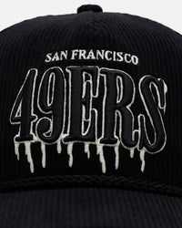 47 Brand San Francisco 49ers 'Slasher' 47 Hitch Corduroy Snapback Black