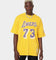 Mitchell & Ness Los Angeles Lakers Dennis Rodman #34 N&N Oversized T-Shirt Faded Yellow