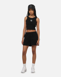 New Era Women's New York Yankees Crop Tank Black