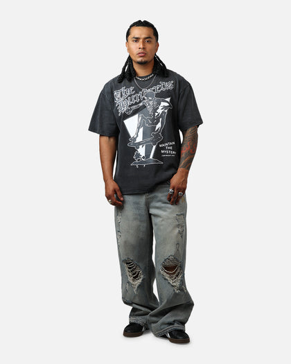 The Hundreds Skull Mountain T-Shirt Washed Black