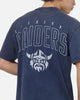 Bleacher Athletic Canberra Raiders NRL Attrition Washed T-Shirt Blue
