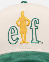 New Era Elf 'Christmas Movies' 9FORTY A-Frame Snapback Chrome/Dark Green