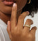 Raising Hell Women's Light Catcher Ring Gold