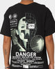 Rats Get Fat Danger T-Shirt Black