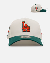 New Era Los Angeles Dodgers 'Citrus' 9FORTY A-Frame Snapback Chrome/Green/Orange