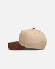 New Era Chicago Bulls 'Oat Walnut Suede' 9FORTY A-Frame Snapback Brown