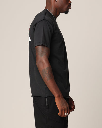 Saint Morta 666 Cut T-Shirt Vintage Black