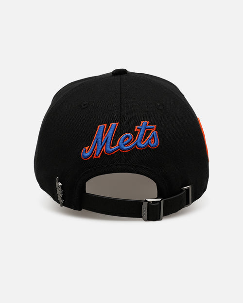 Pro Standard New York Mets 'Team Color Suede' Pro Pinch Strapback Official Team Color