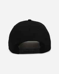 New Era Collingwood Magpies 'Triple Black' 9FORTY A-Frame Snapback Black