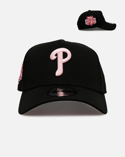 New Era Philadelphia Phillies 'Black And Pink' 9FORTY A-Frame Snapback Black/Pink