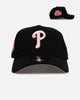 New Era Philadelphia Phillies 'Black And Pink' 9FORTY A-Frame Snapback Black/Pink