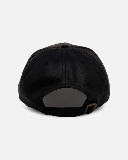 47 Brand Los Angeles Dodgers 'Leather' Hitch Strapback Black