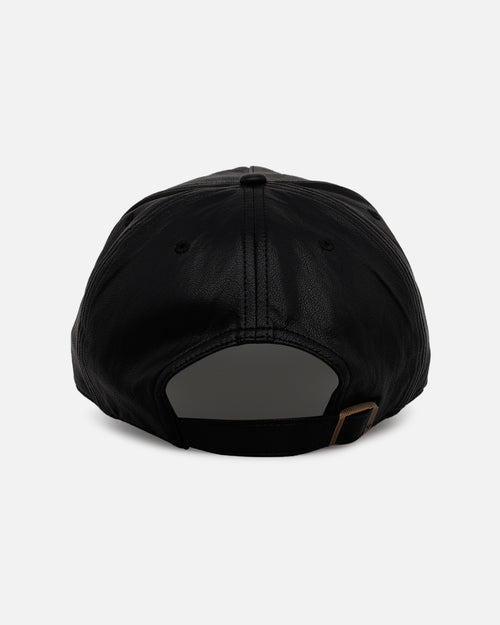 47 Brand Los Angeles Dodgers 'Leather' Hitch Strapback Black