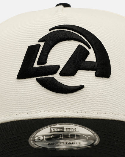 New Era Los Angeles Rams 'Easy Chrome Black' 9FORTY A-Frame Snapback Chrome/Black