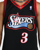 Mitchell & Ness Philadelphia 76ers Allen Iverson #3 '97-'98 Swingman Road Jersey Black