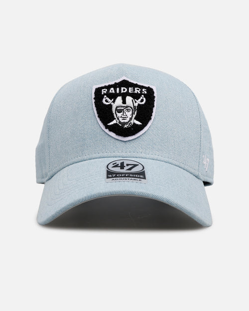 47 Brand Las Vegas Raiders 'Denim Chenille' 47 Offside Strapback Denim