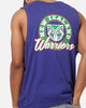 Bleacher Athletic New Zealand Warriors NRL Adult Muscle T-Shirt Blue