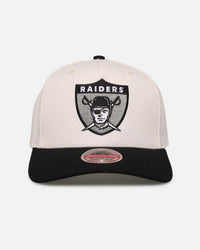 Mitchell & Ness Las Vegas Raiders 'Go Team Go' MVP Snapback Off White/Black