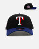 New Era Texas Rangers 'Pigment Dye Two Tone' 9FORTY A-Frame Snapback Black/Official Team Color