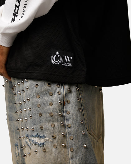 We Are The Wild Collective X Women's Mclaren 'Vegas Grad Prix 2024' Mesh Long Sleeve Jersey Black