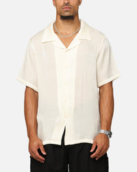 XXIII Diamond Button Up Shirt Off White
