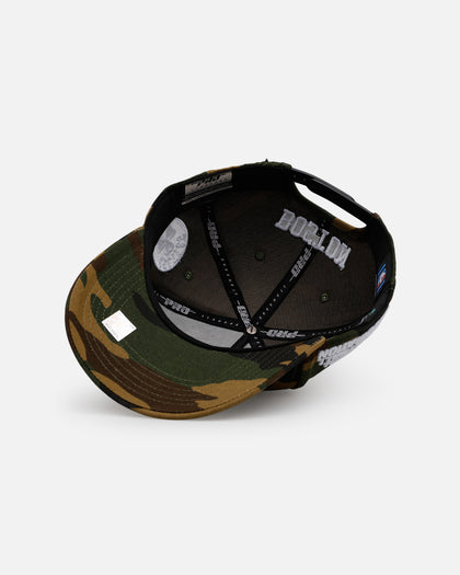 Pro Standard Boston Celtics 'Woodland Camo' Pro Pinch Snapback Camo