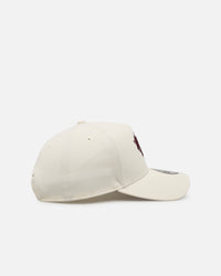 New Era New York Knicks 'Too Clean 2.0' 9FORTY A-Frame Snapback Chrome/Maroon