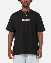 S Double Cube Mid Block T-Shirt Black