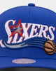 Mitchell & Ness Philadelphia 76ers 'Wool Blend' Snapback Royal