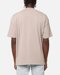 Saint Morta Outlaw Xweave Boxy T-Shirt Grey