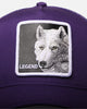Goorin Bros Legendary Wolf Trucker Snapback Navy