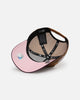 New Era San Francisco 49ers 'Rustic Rose' 9FORTY A-Frame Trucker Snapback Wheat