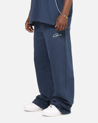 Carre International Star Trackpants Navy
