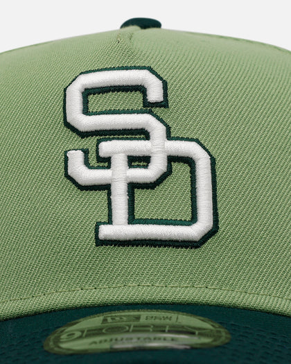 New Era San Diego Padres 'Matcha' 9FORTY A-Frame Snapback Matcha