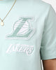 New Era Los Angeles Lakers 'Logo Select Mint' T-Shirt Mint