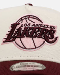 New Era Los Angeles Lakers 'Lover's Club 2.0' 9FORTY A-Frame Snapback Chrome