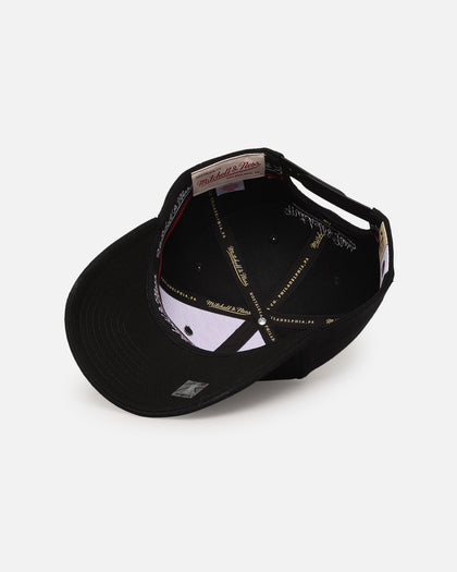 Mitchell & Ness Golden State Warriors 'Triple Black Core Classic' MVP Snapback Black