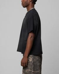 Loiter Boxer Fitted T-Shirt Black