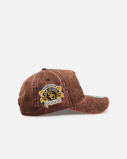 New Era San Diego Padres 'Washed Walnut' 9FORTY A-Frame Snapback Walnut