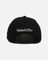 Mitchell & Ness San Antonio Spurs Team Colour Logo MVP Snapback Black
