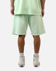 American Thrift Fleece Shorts Washed Lime