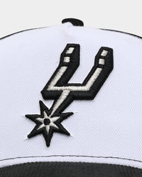 New Era San Antonio Spurs 'NBA Summer League' 9FORTY A-Frame Snapback Black/White